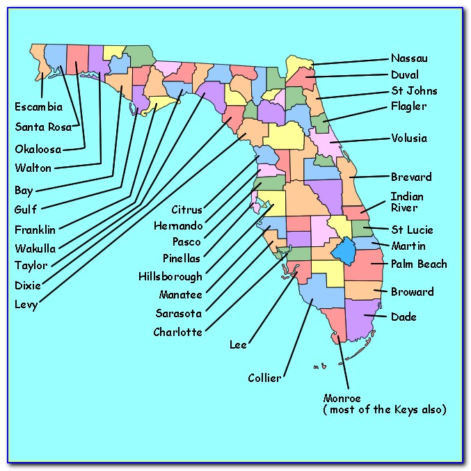 Florida Saltwater Fishing Maps