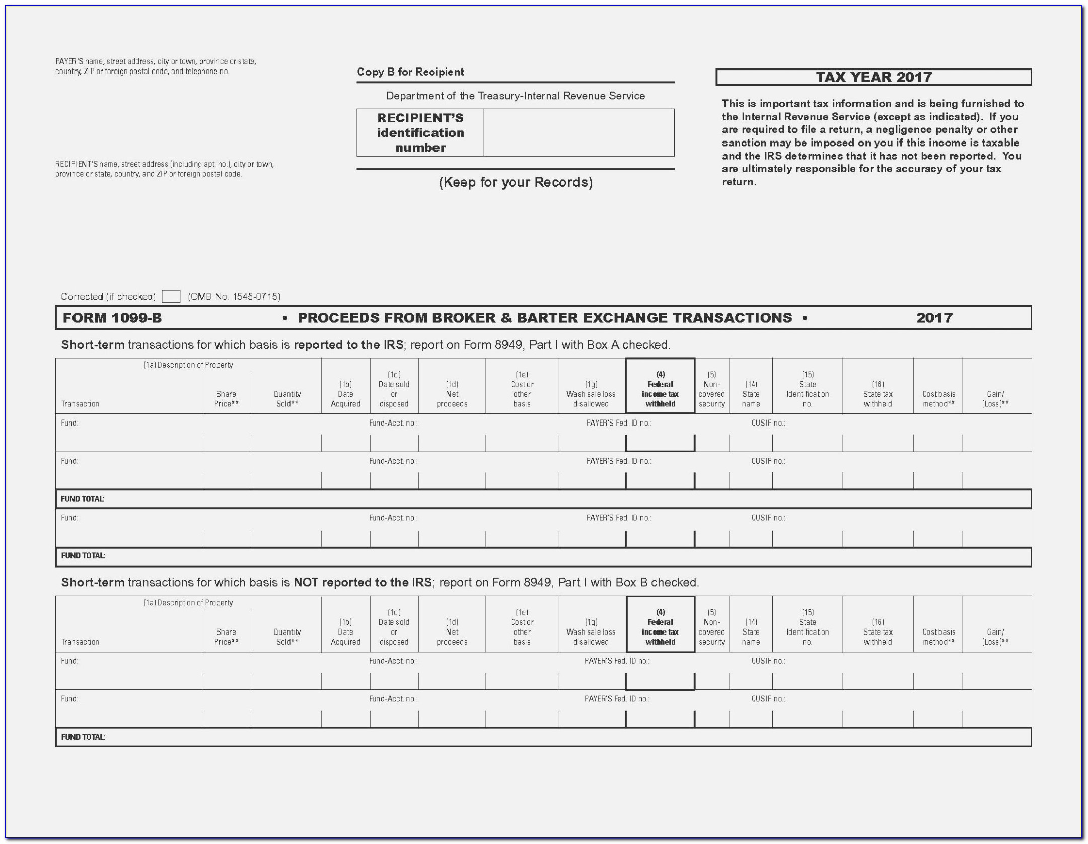 Form 1099 Filing Due Date 2019