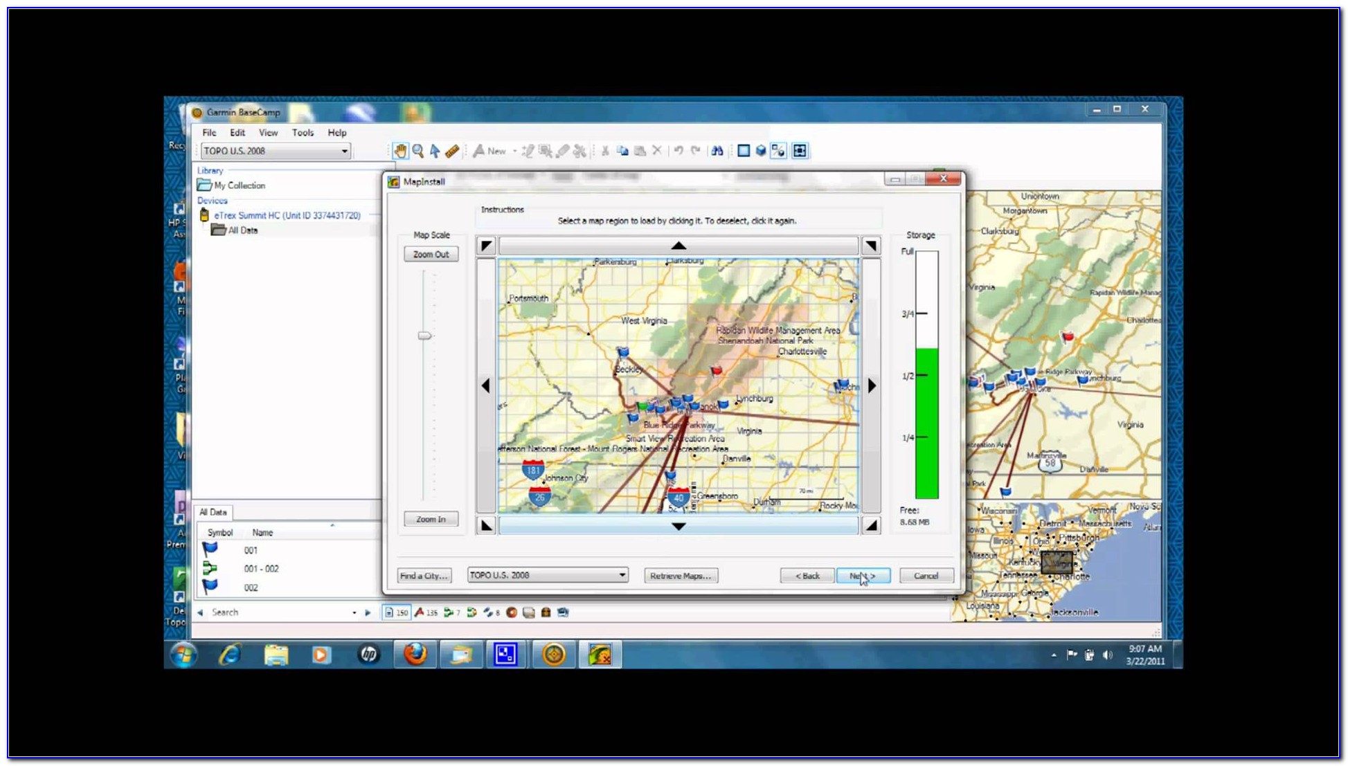 Garmin Etrex Mapping Software