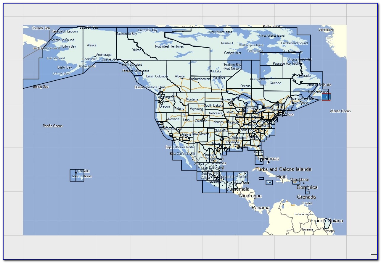 Garmin North America Maps Coverage