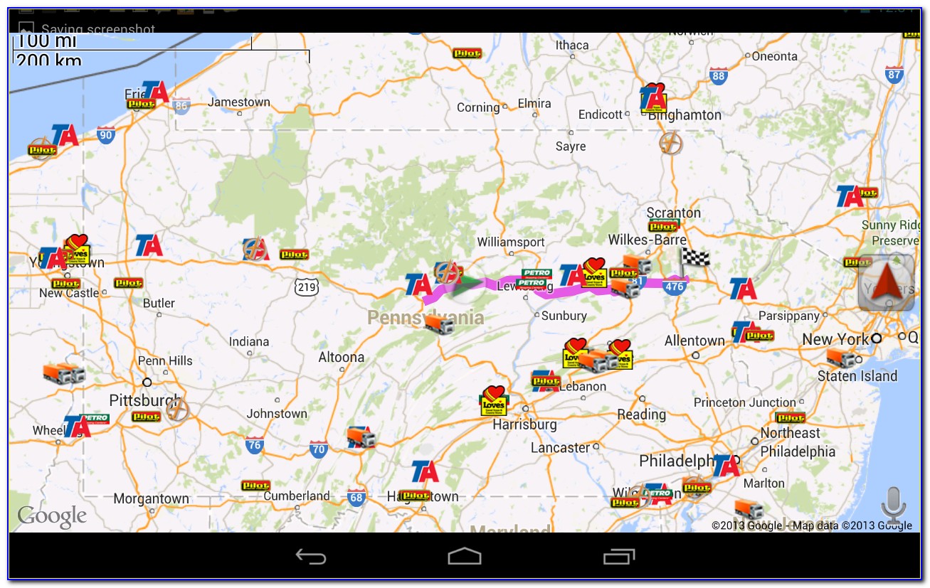 Google Maps For Truckers