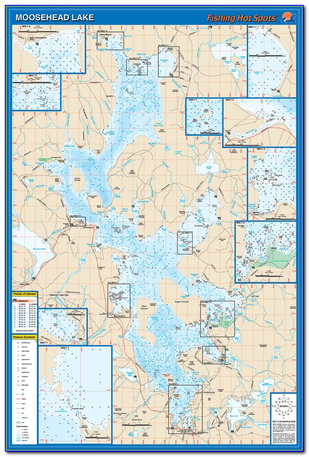 Google Maps Moosehead Lake Maine