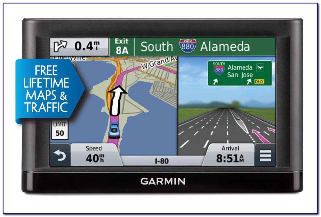Gps With Free Lifetime Map And Traffic Updates