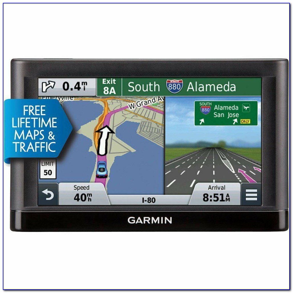 Gps With Lifetime Maps And Traffic