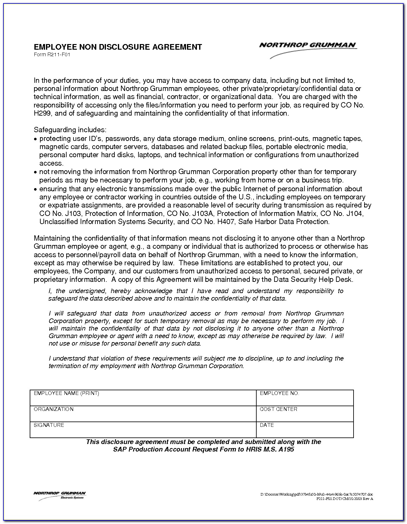 Hipaa Confidentiality Statement For Fax Cover Sheet