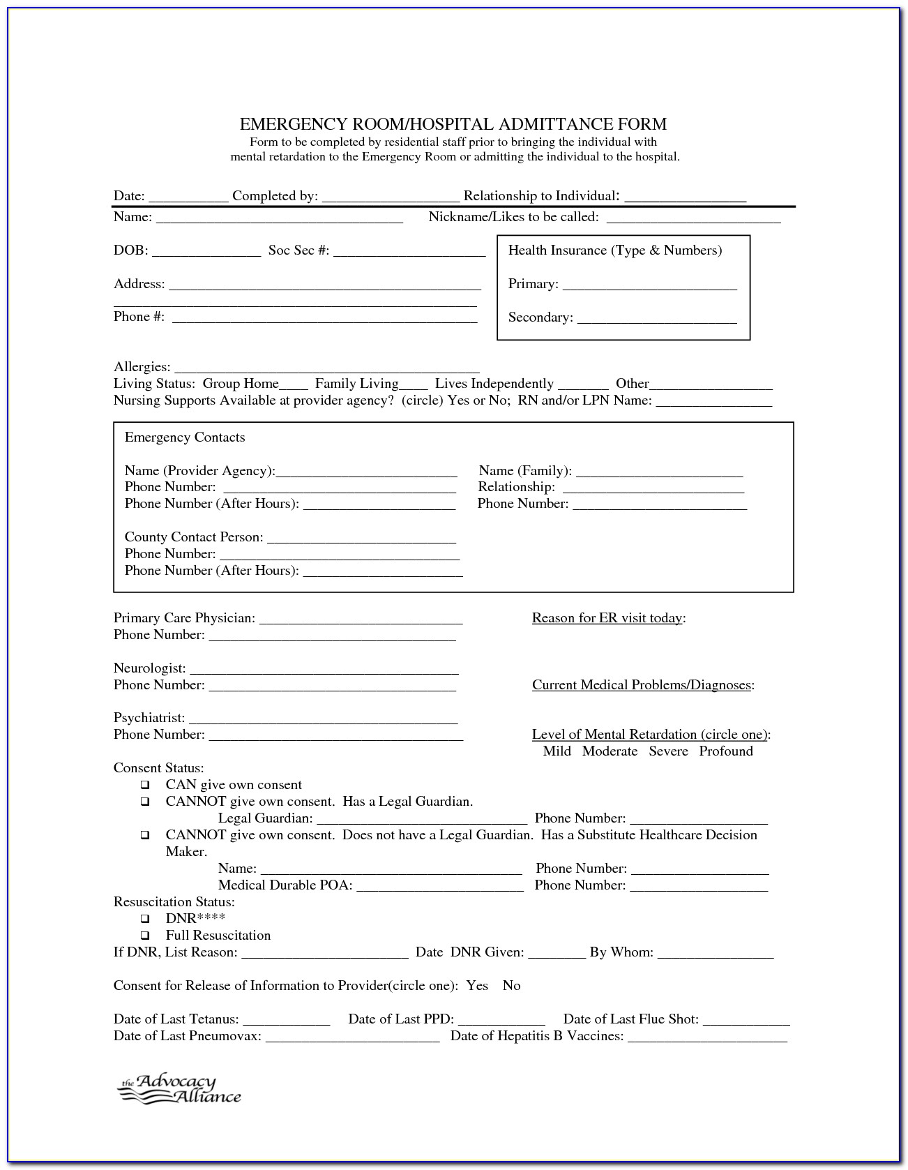 9 Best Images Of Free Printable Hospital Discharge Forms Blank For Er Discharge Papers