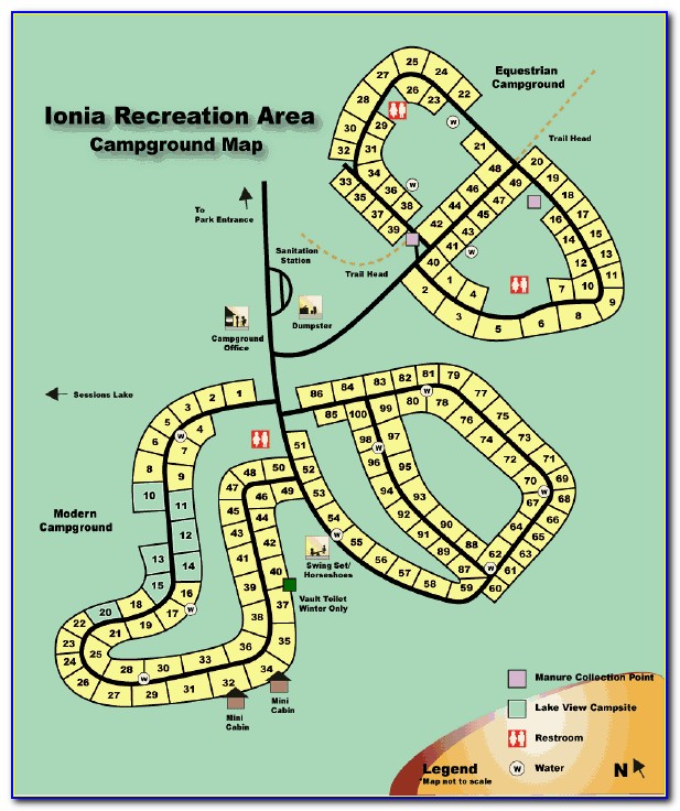 Ionia County Mi Township Map