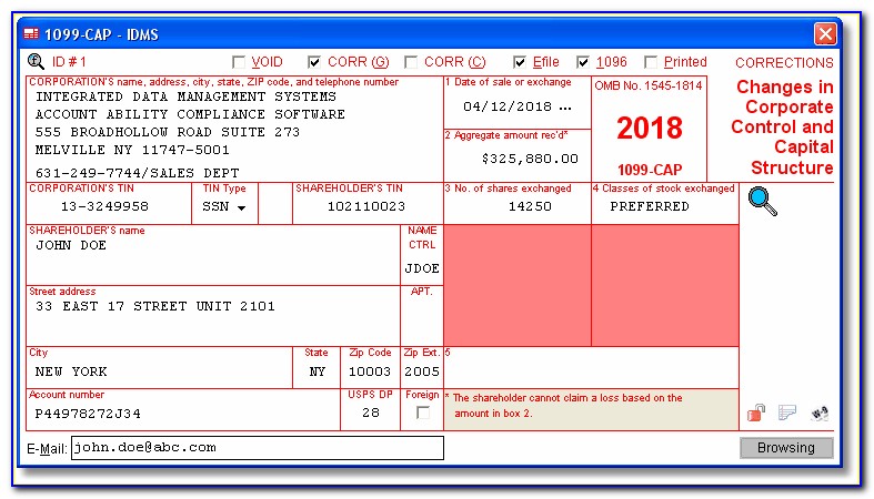 Irs 1099 Form 2017 Download