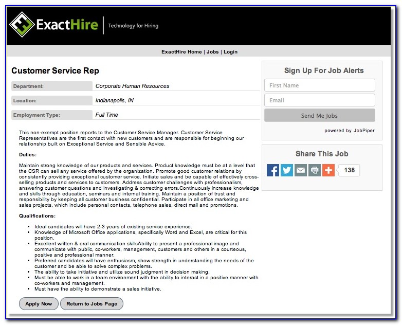 Job Applicant Tracking Software