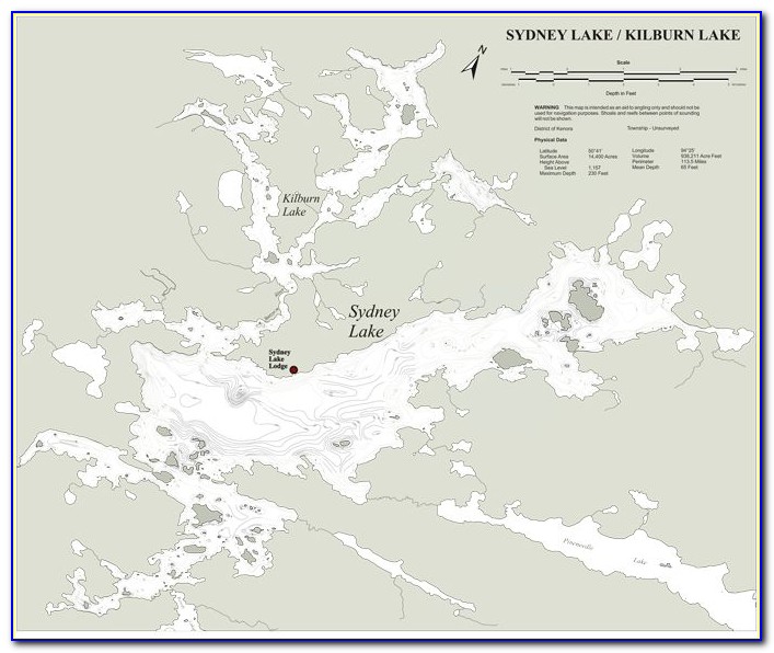 Lake Ontario Fish Map