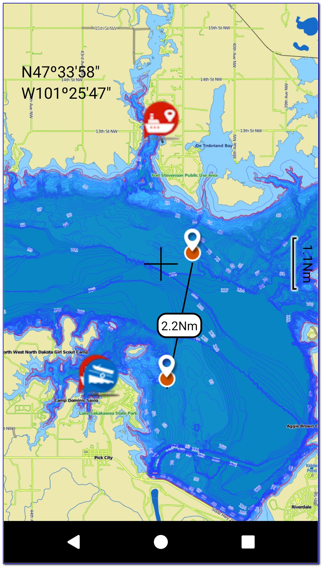 Lake Sakakawea Fishing Map - Maps : Resume Examples #LjkrwpRDl8