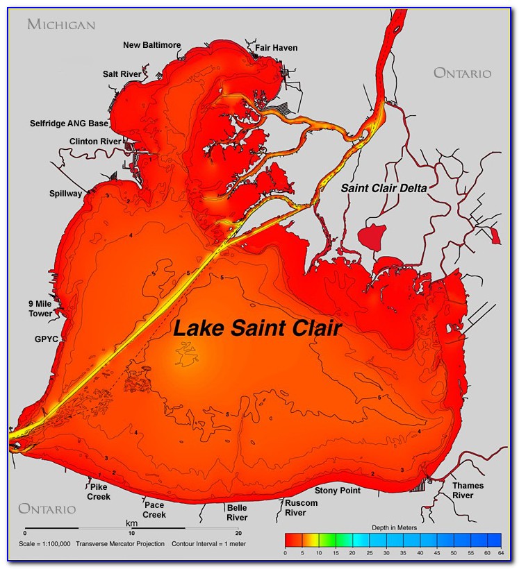 Lake St Clair Nsw Fishing Map
