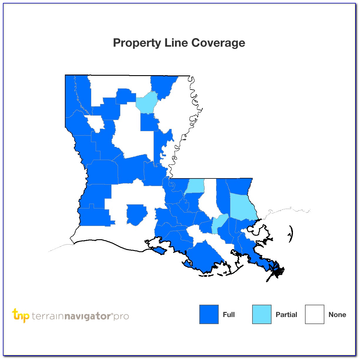 Land Ownership Maps Louisiana