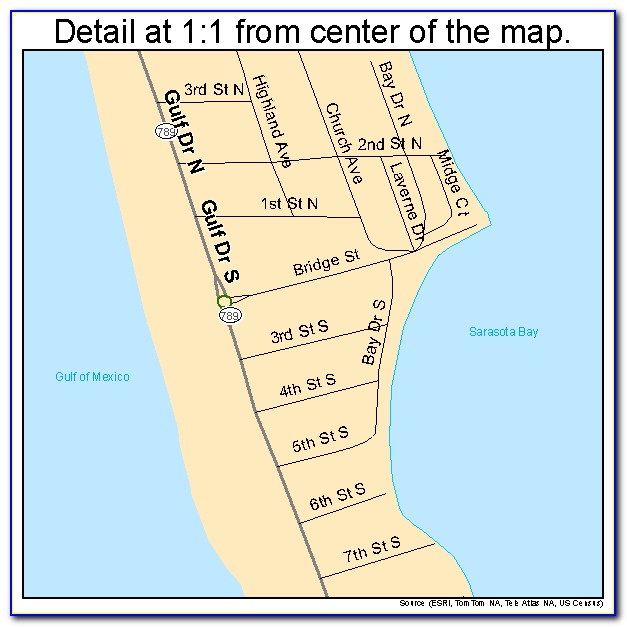 Map Of Bradenton Florida Area