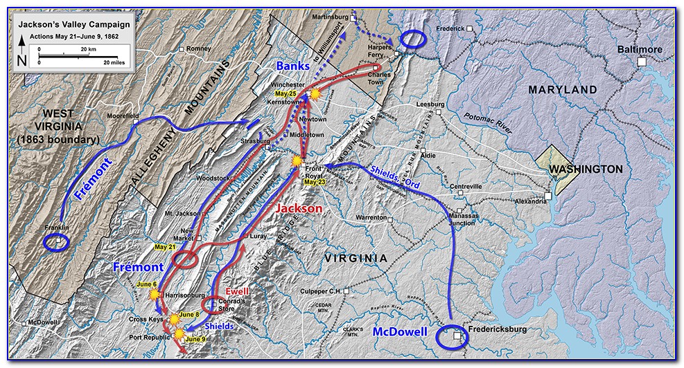 Map Of Civil War Battlefields In Nc