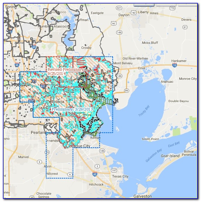 Map Of Flood Zones In Houston Texas