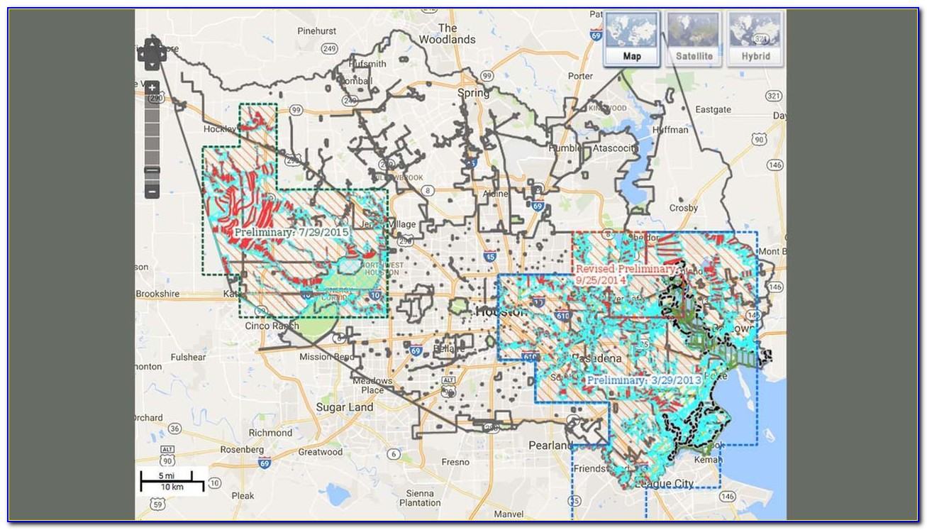 Map Of Flood Zones In Houston Tx
