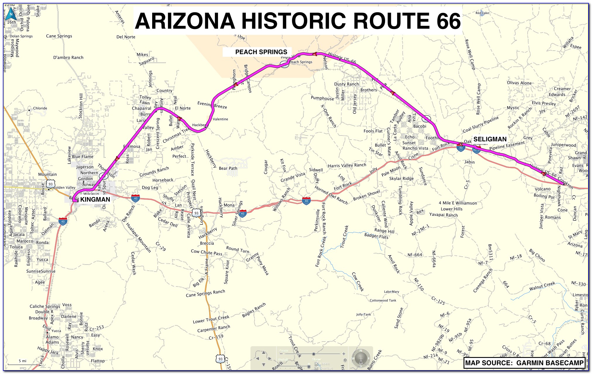 Map Of Historic Route 66 In Missouri