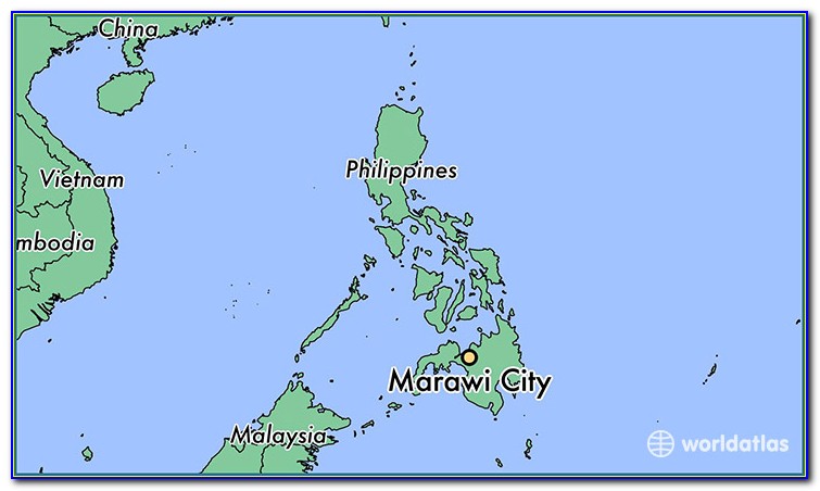 Map Of Marawi City With Barangays