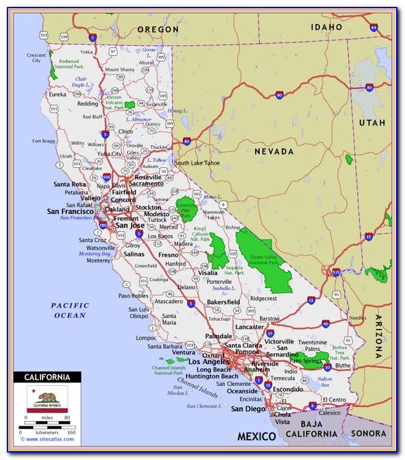 Map Of Southern California Freeways