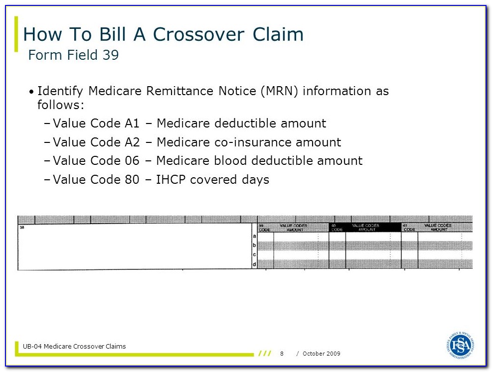 Medicare Crossover Form Iowa