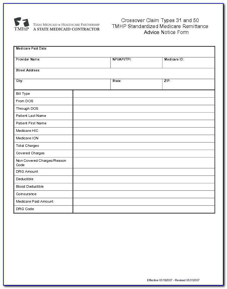 Medicare Crossover Form 3797 - Form : Resume Examples # ...