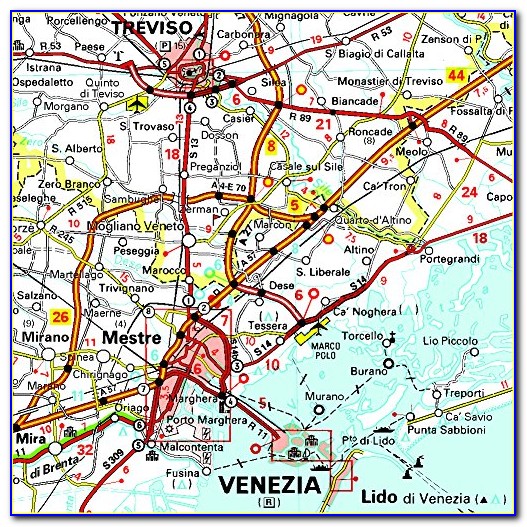 Michelin Map Of Italy Amazon