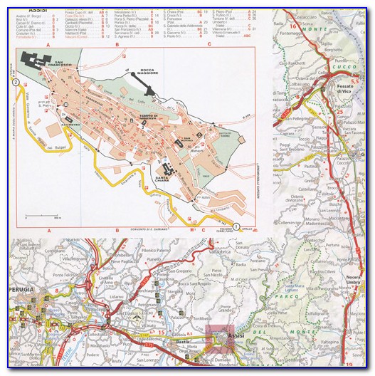 Michelin Map Of Northern Italy