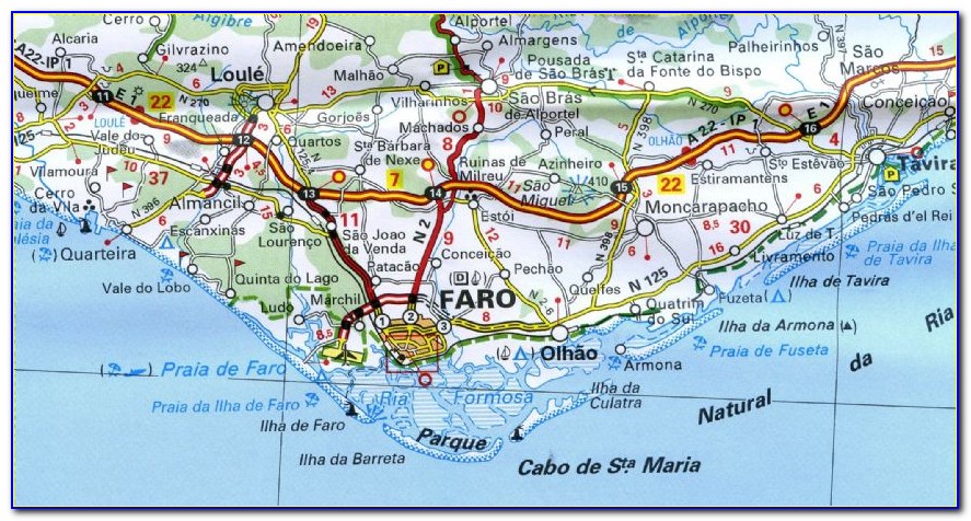 Michelin Maps Portugal Estradas