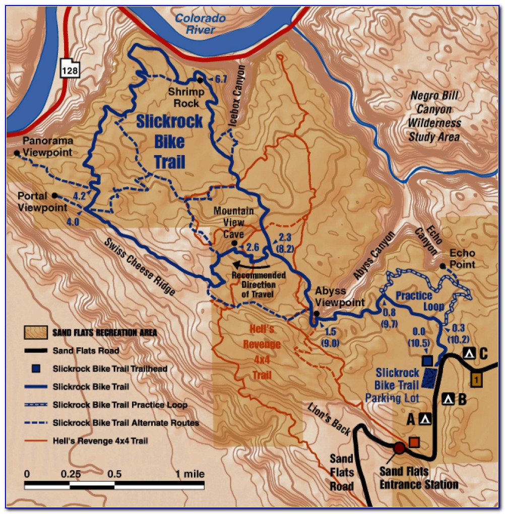 Moab Utah Utv Trail Maps