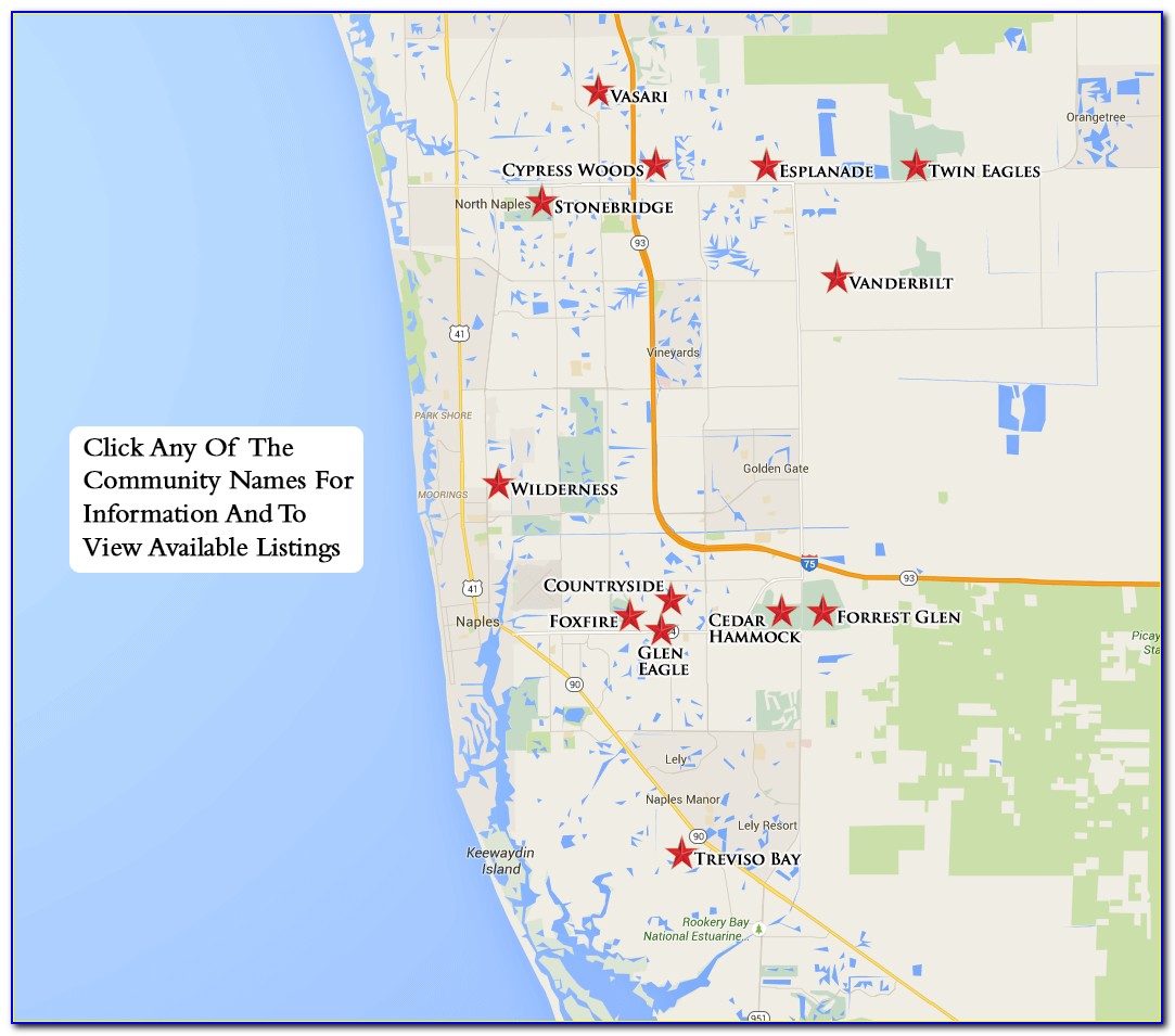 Naples Real Estate Map Search