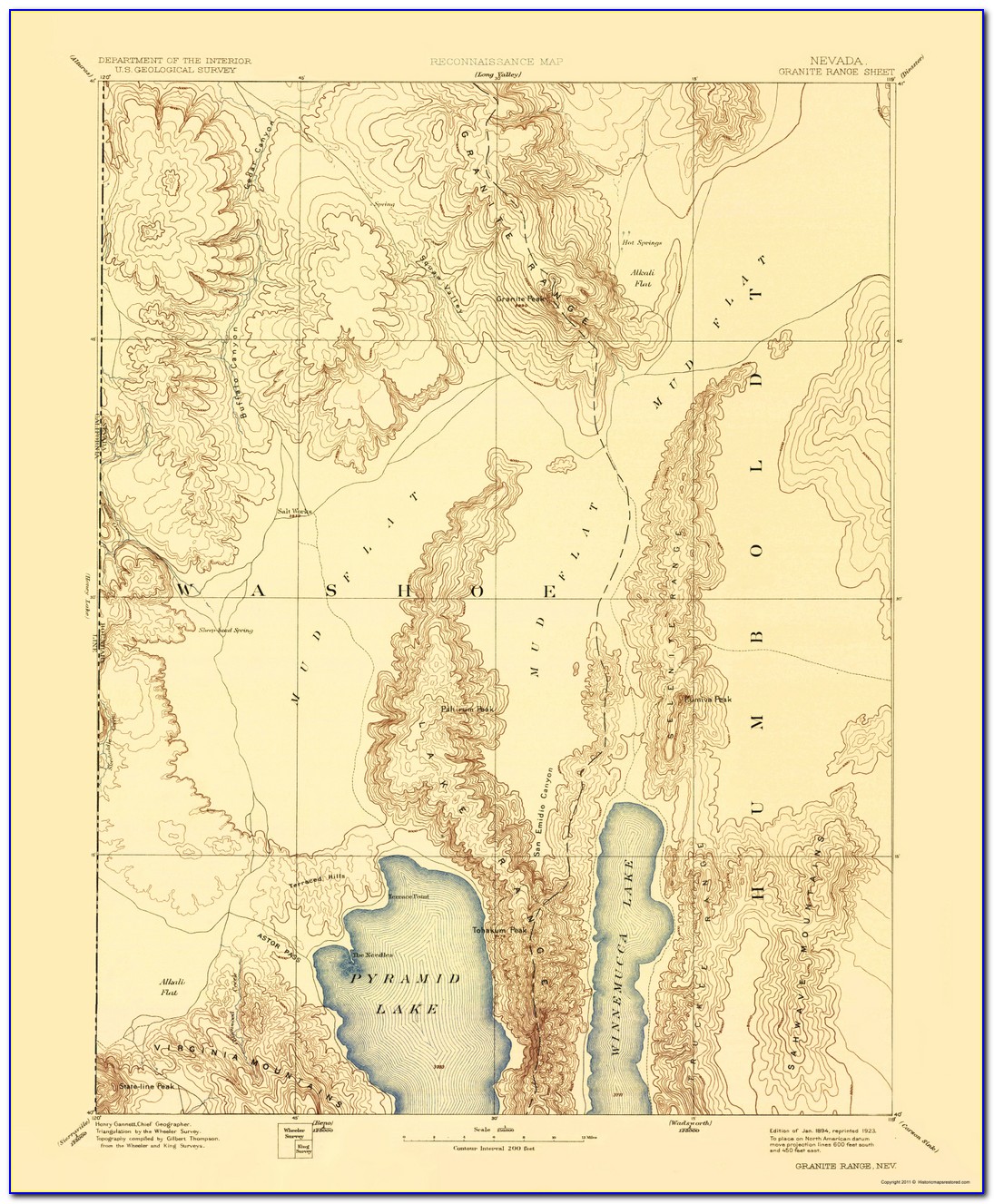 Nevada Topo Maps Free