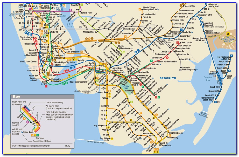 New York City Subway Google Maps