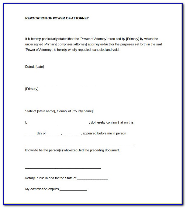Notary Certificate Form Nc