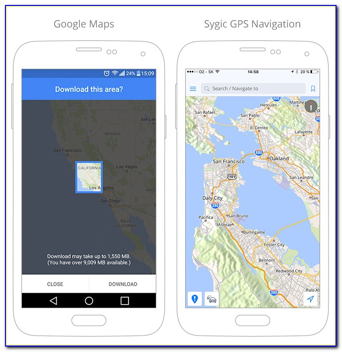 Offline Google Maps With Gps