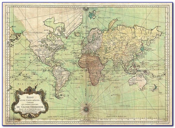 Old Nautical Maps Caribbean