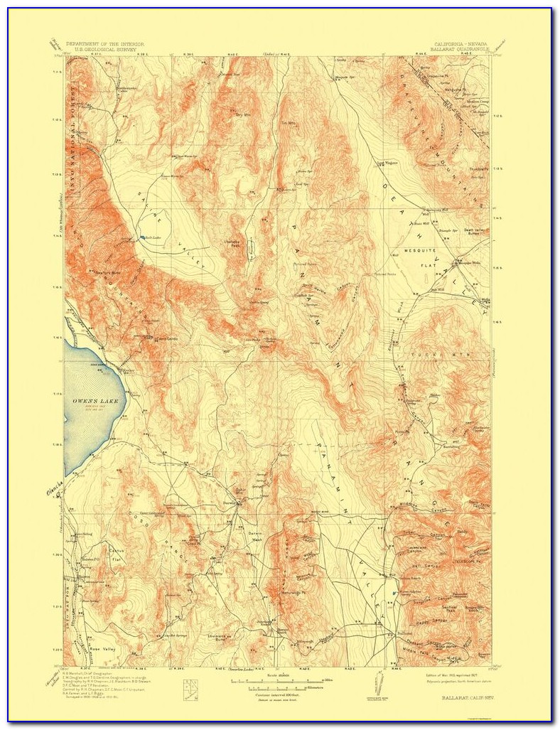 Old Nevada Topo Maps