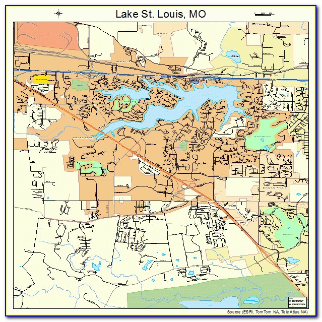 Old St. Louis Street Maps