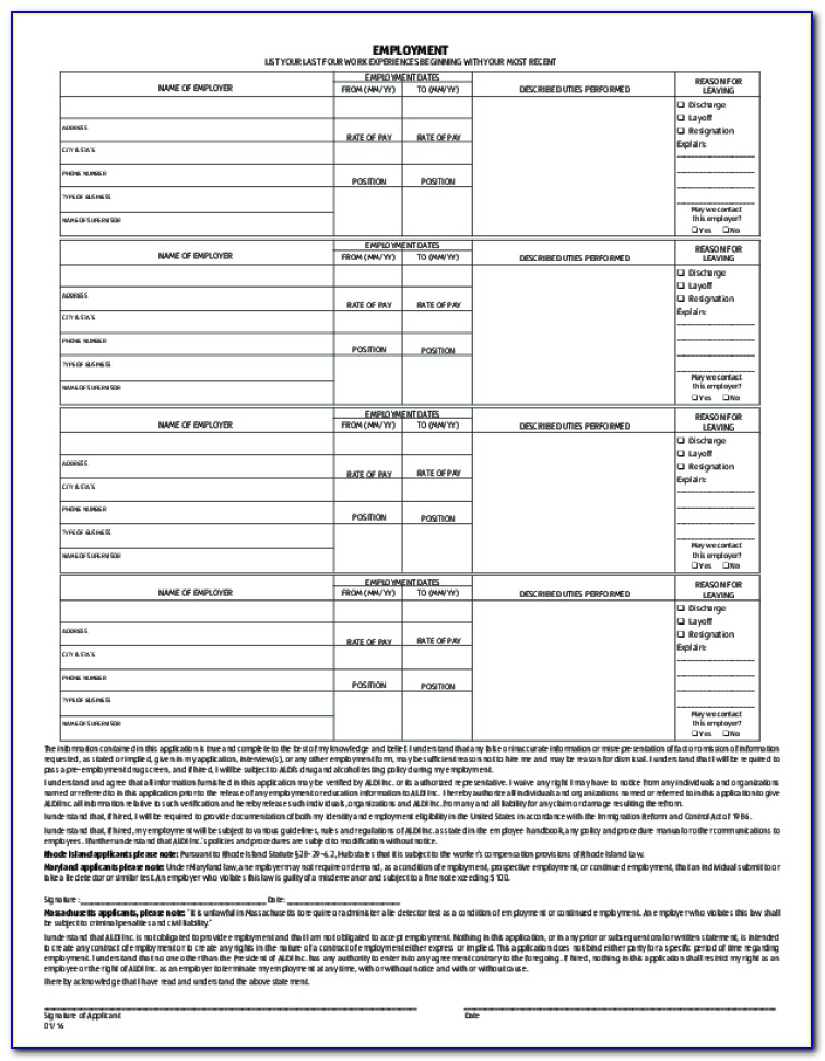 Online Application Form For Aldi