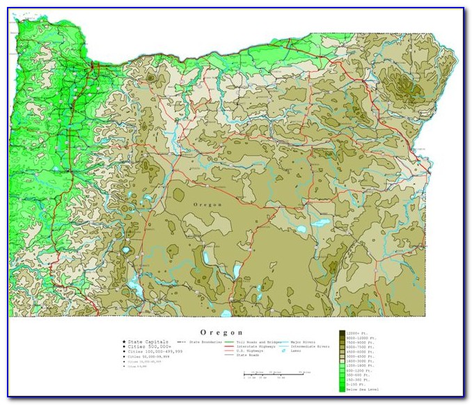 Oregon Topo Maps Online