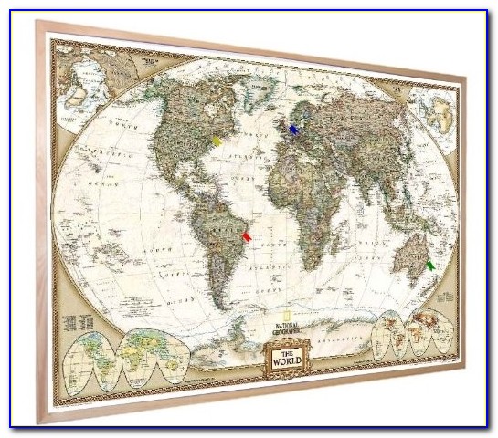 Pinnable World Map Online