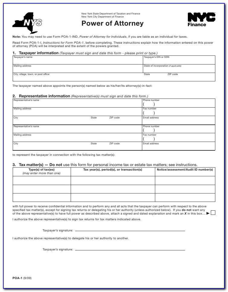 Power Of Attorney Form For Vehicle Transfer