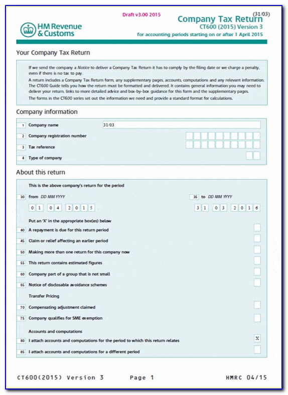 R&d Tax Credit Form