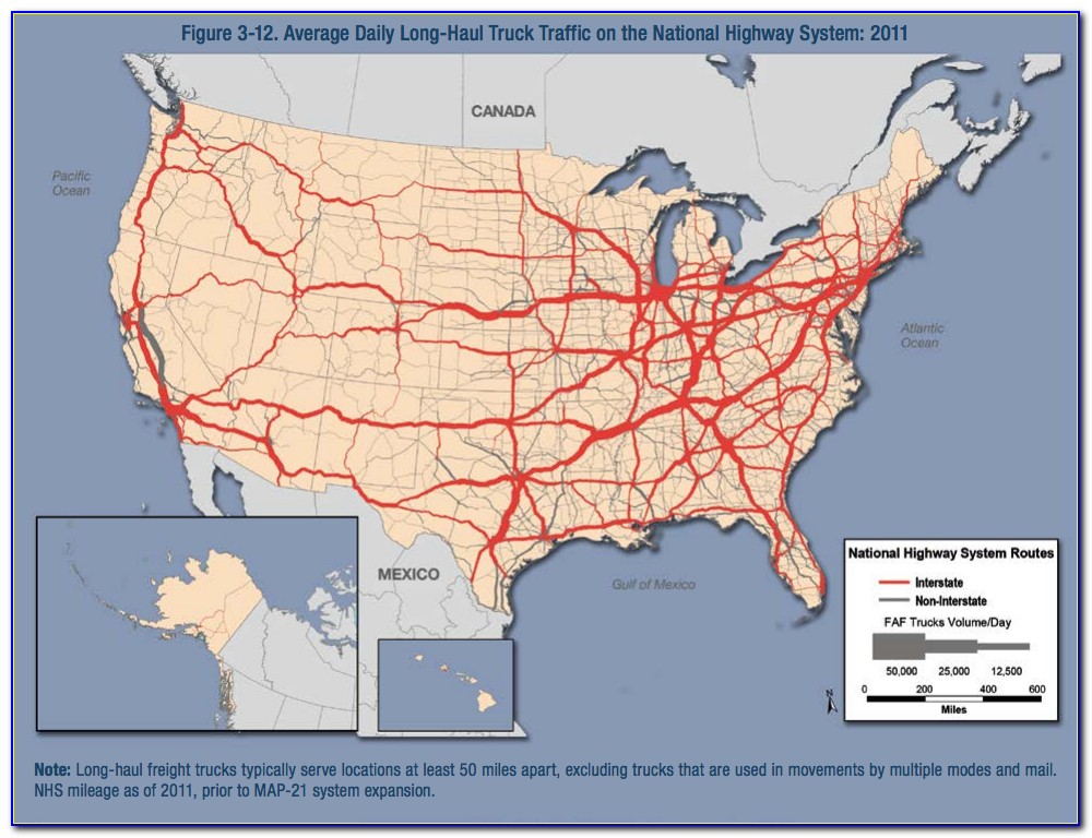 Road Maps For Truckers
