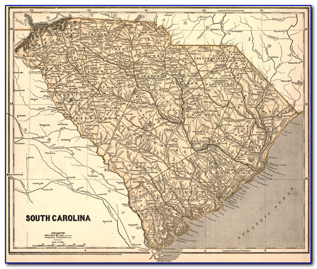 South Carolina Historical Maps
