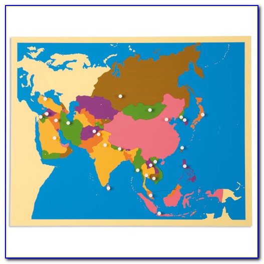 Southeast Asia Map Puzzle
