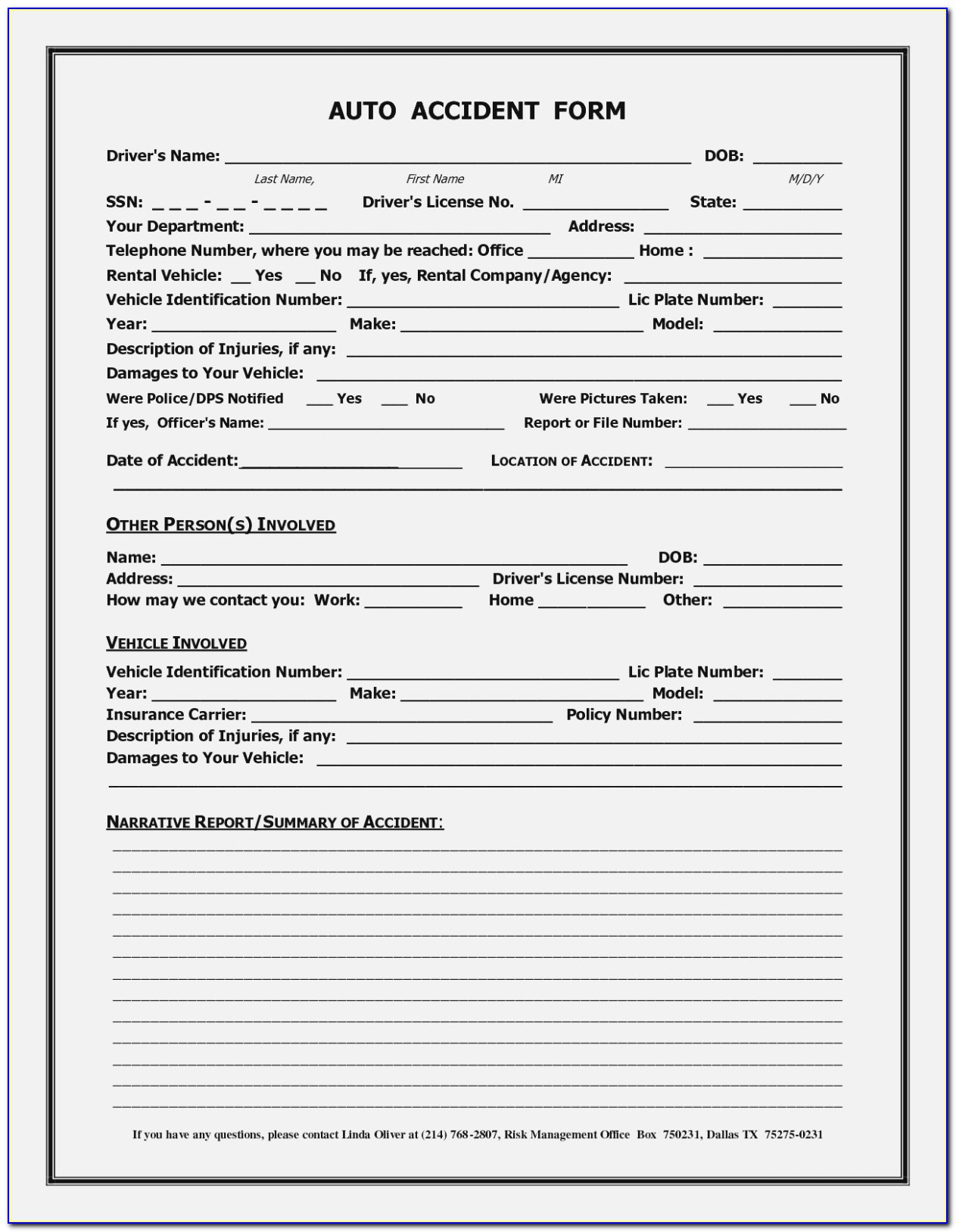 Sr22 Insurance Form Arizona