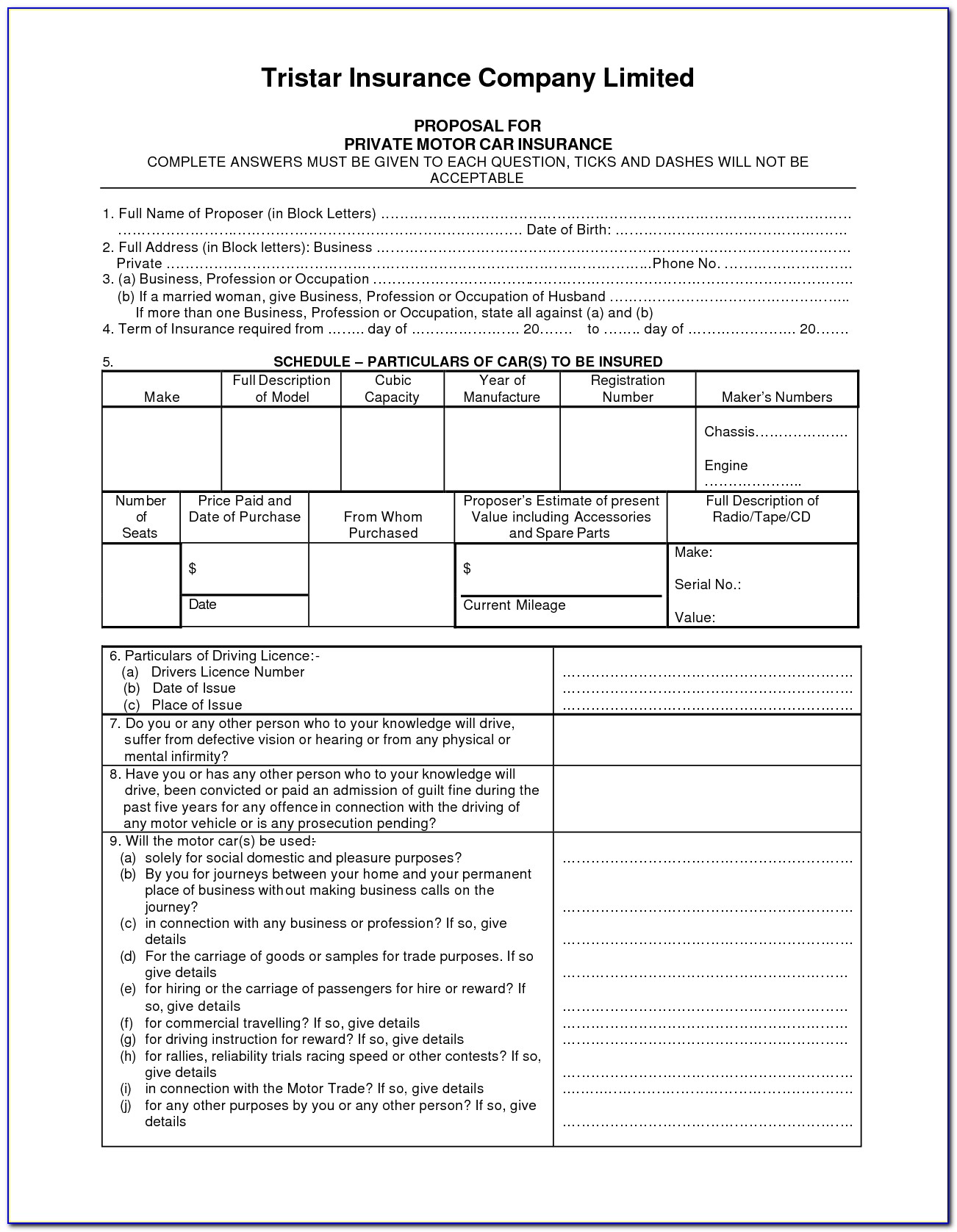 Sr22 Insurance Form Ohio