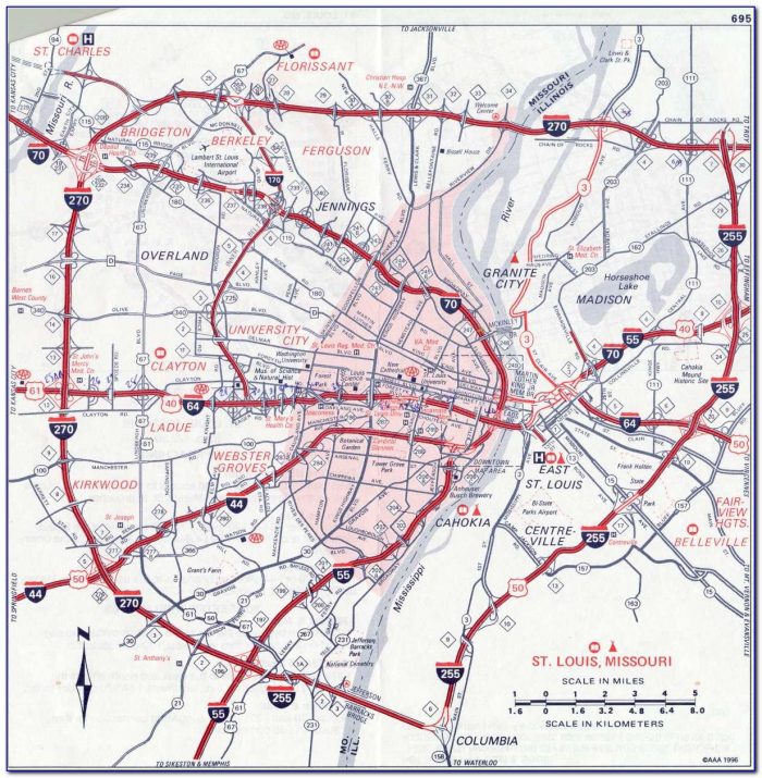St. Louis Park Street Map