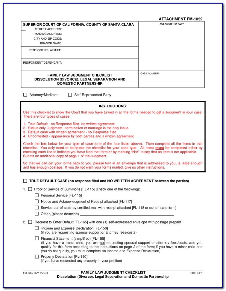 State Of Colorado Legal Separation Forms